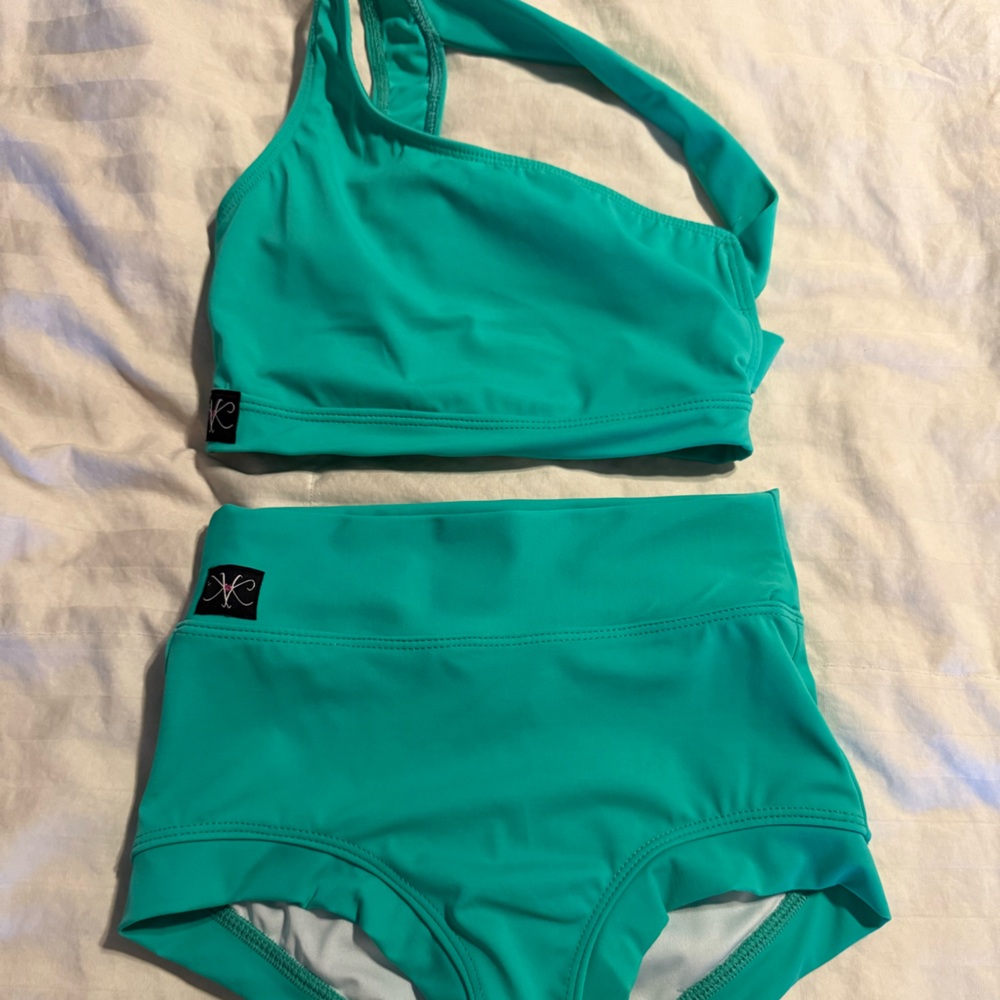 Stylish Teal Women's Top Set